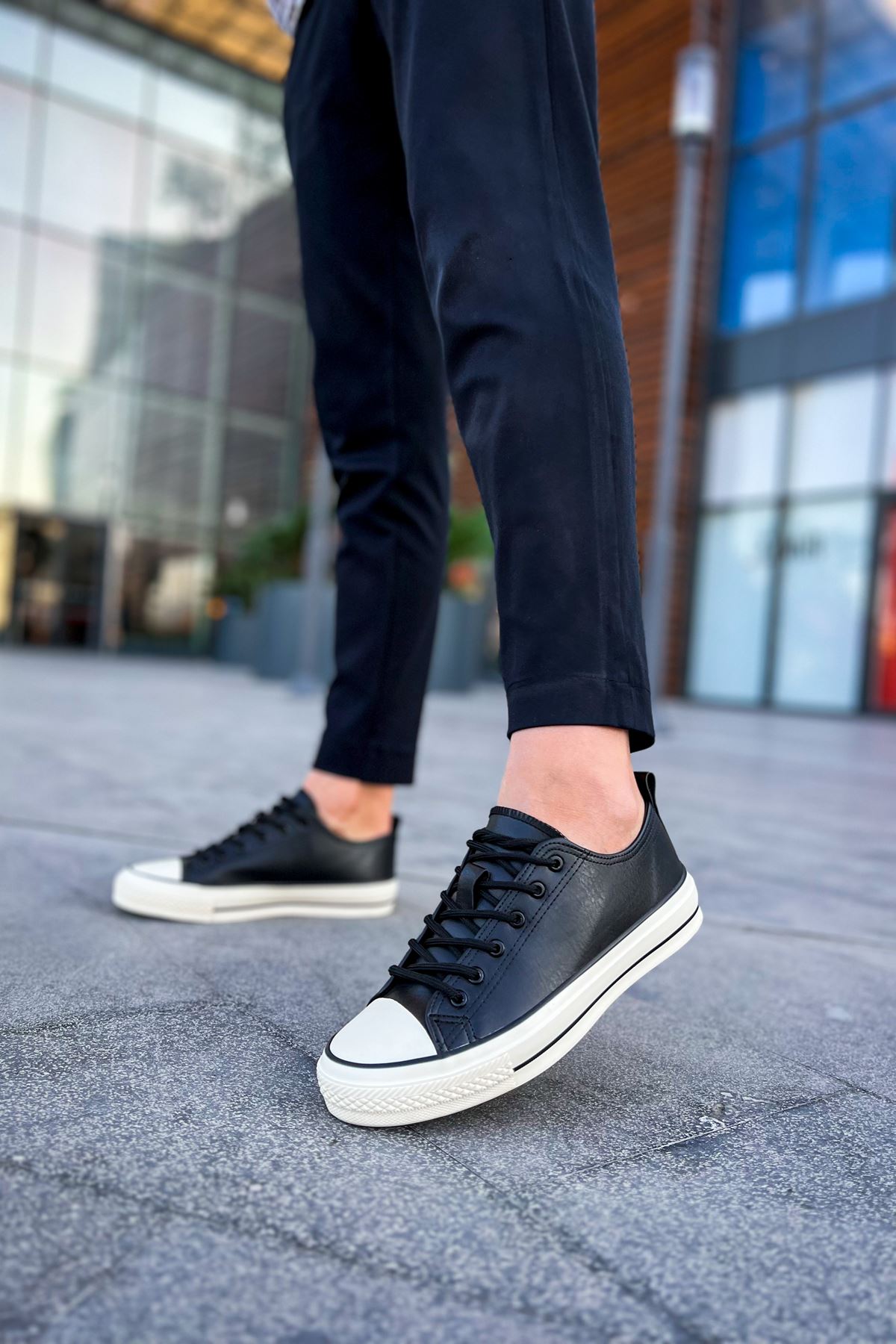 CH999 FBT Casual Erkek Ayakkabı SIYAH